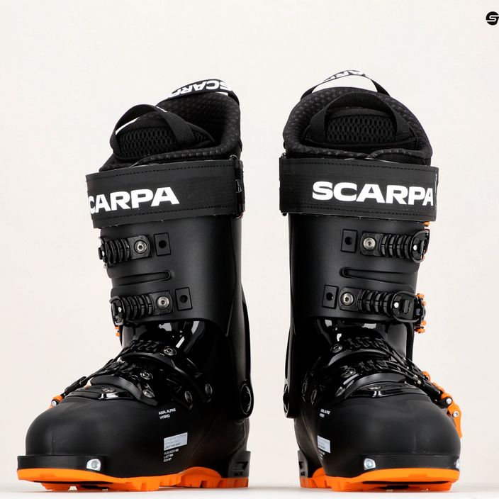 Men's SCARPA 4-Quattro SL skit boots black 12013-501 16