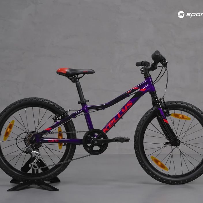Kellys Lumi 30 20" children's bike purple 72390 15