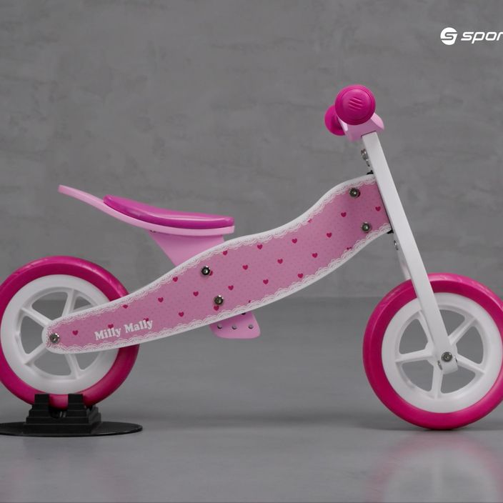 Milly Mally 2in1 tricycle Look pink 2772 10