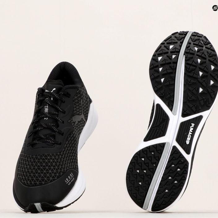 Men's running shoes PUMA Electrify Nitro 2 Wtr black 376896 01 14