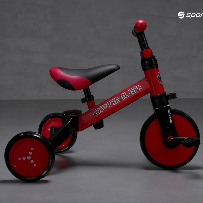Milly Mally 3-in-1 cross-country tricycle Optimus red 2712 9