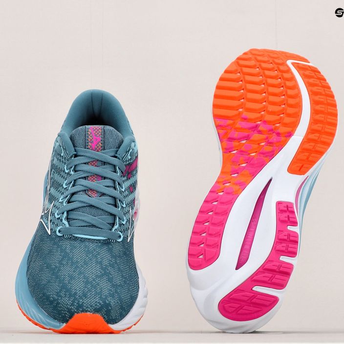 Women's running shoes Mizuno Wave Inspire 19 blue J1GD234421 10