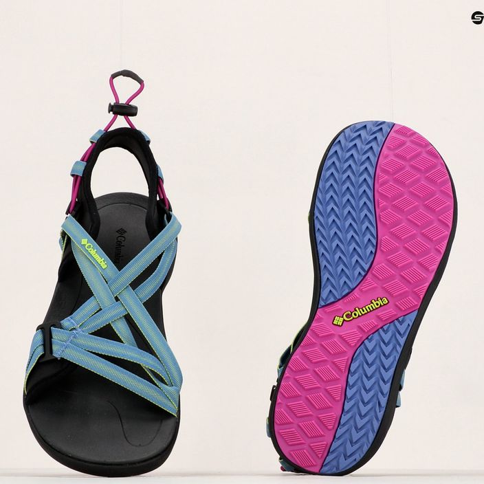 Women's trekking sandals Columbia Sandal 458 purple 1889551 19
