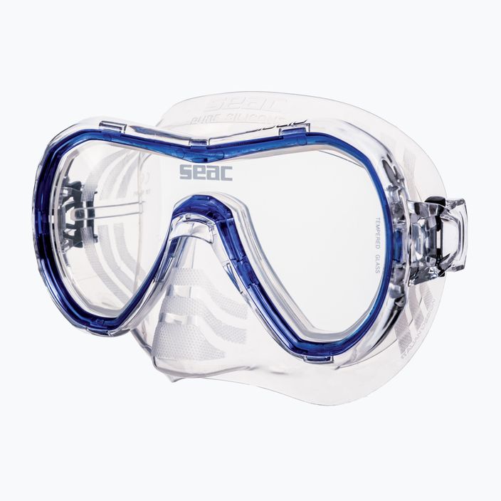 SEAC Giglio blue diving mask 2