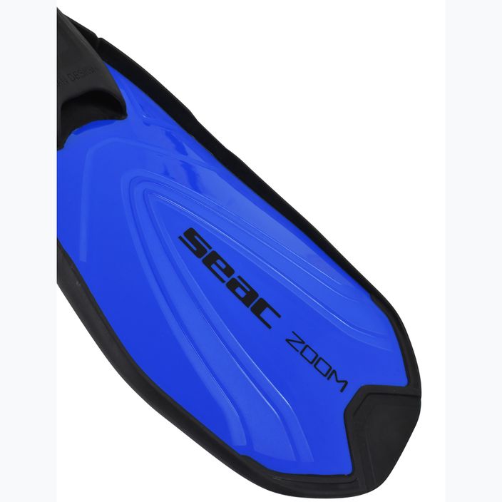 SEAC Zoom blue snorkel fins 5
