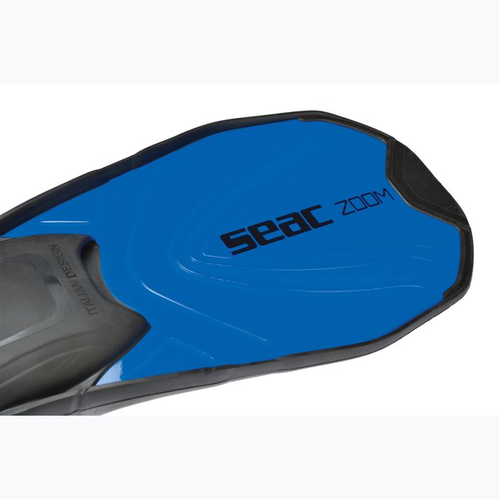 SEAC Zoom blue snorkel fins 7