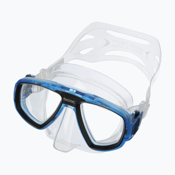SEAC Extreme light blue snorkelling kit 2