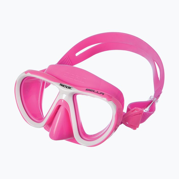 SEAC Bella pink children's snorkel kit 2