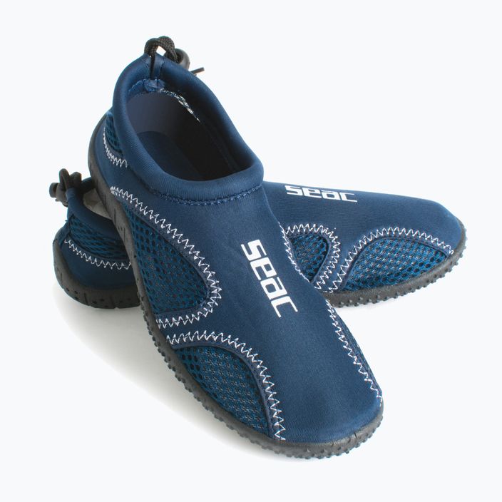 SEAC Sand white/blue water shoes 8