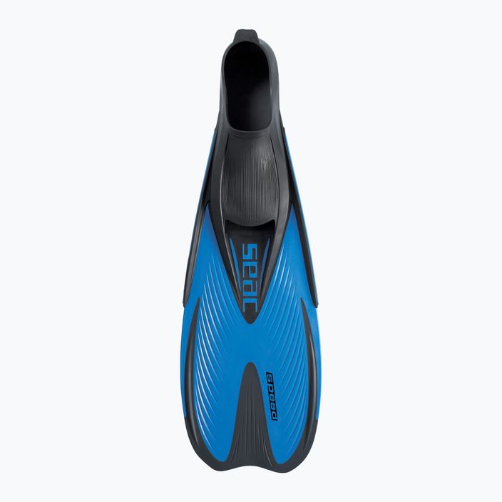 SEAC Speed blue snorkel fins 2