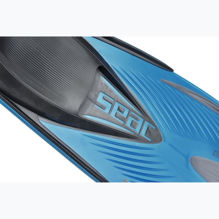SEAC Speed blue snorkel fins 7