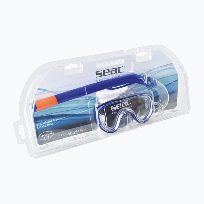 SEAC Marina blue children's snorkelling set 2