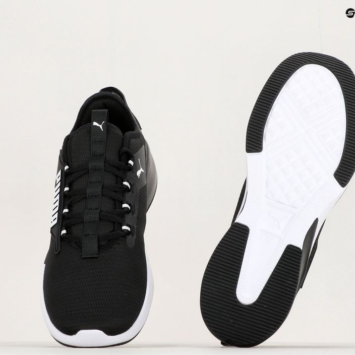 Men's running shoes PUMA Retaliate 2 black and white 376676 01 12