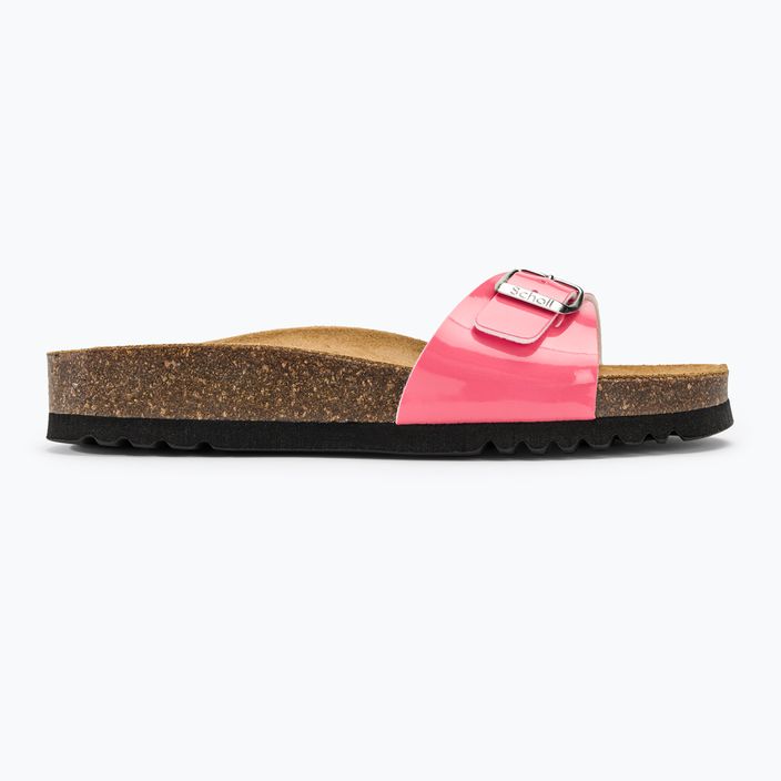 Scholl Estelle Patsynth coral women's slides 2