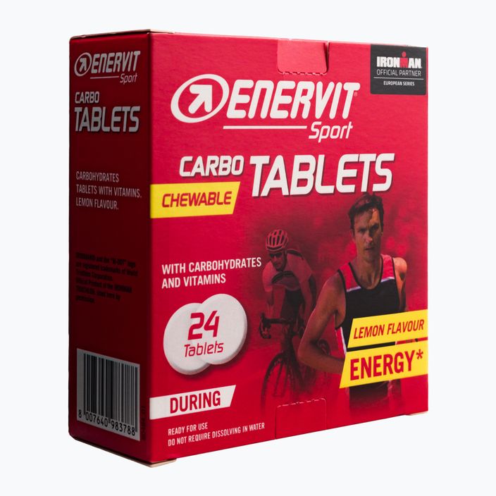 Chew Carbo Enervit carbohydrate 24 tablets lemon 98378