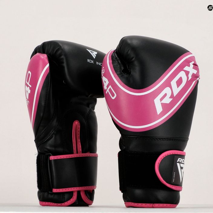 RDX children's boxing gloves black and pink JBG-4P 18