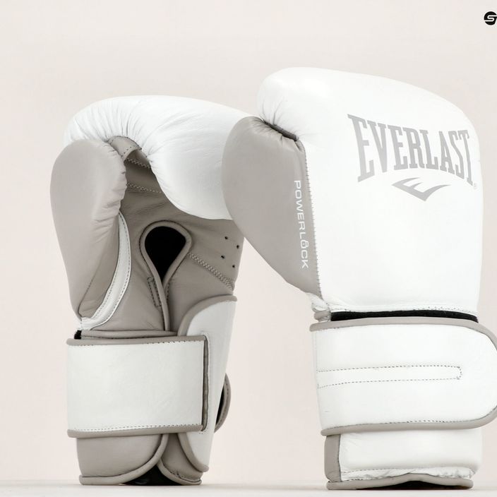 Everlast Power Lock 2 Premium boxing gloves white EV2272 8