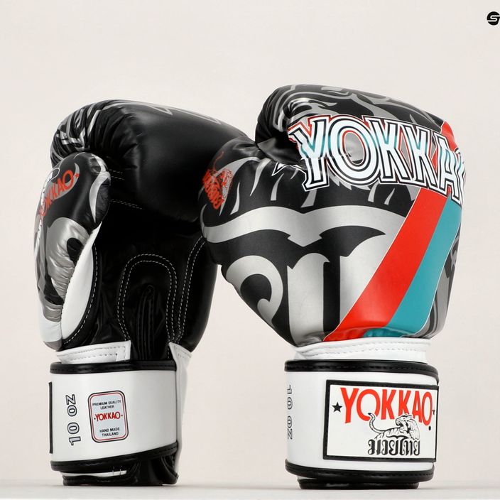 YOKKAO 90'S boxing gloves black BYGL-90-1 8