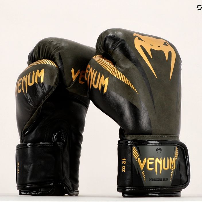 Venum Impact green boxing gloves 03284-230 16