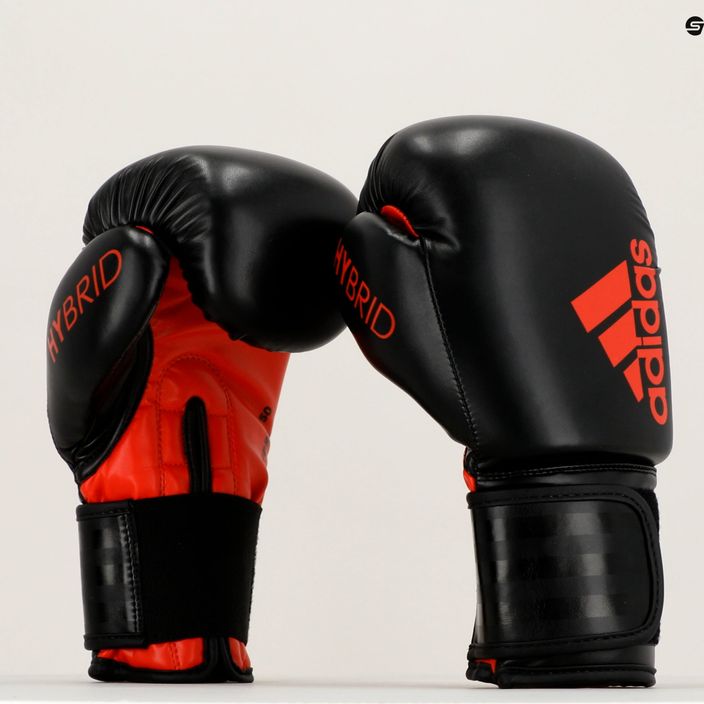 adidas Hybrid 50 boxing gloves black ADIH50 13