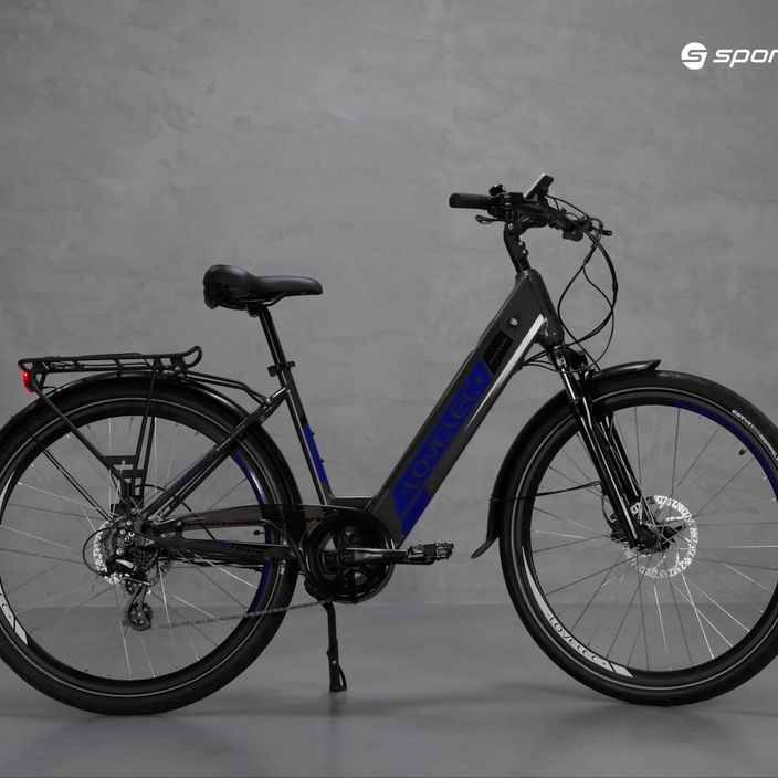 LOVELEC Komo Low Step 16Ah electric bicycle grey-blue B400361 7