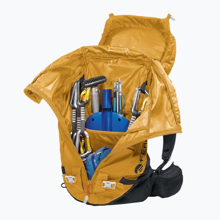 Ferrino climbing backpack Triolet 32+5 l yellow 6