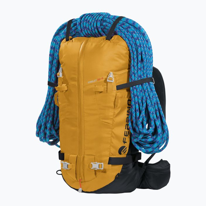 Ferrino climbing backpack Triolet 32+5 l yellow 11