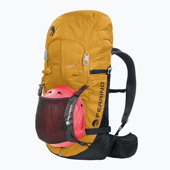 Ferrino climbing backpack Triolet 32+5 l yellow 12