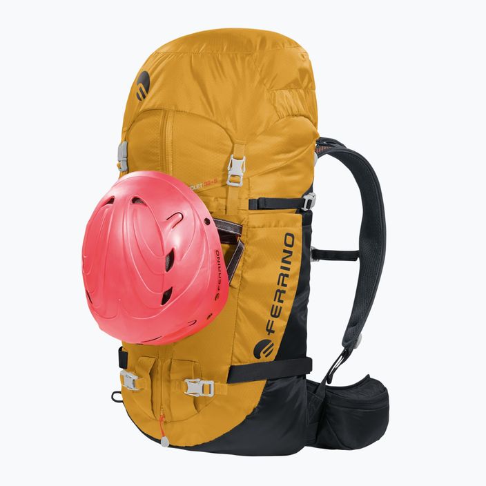 Ferrino climbing backpack Triolet 32+5 l yellow 13