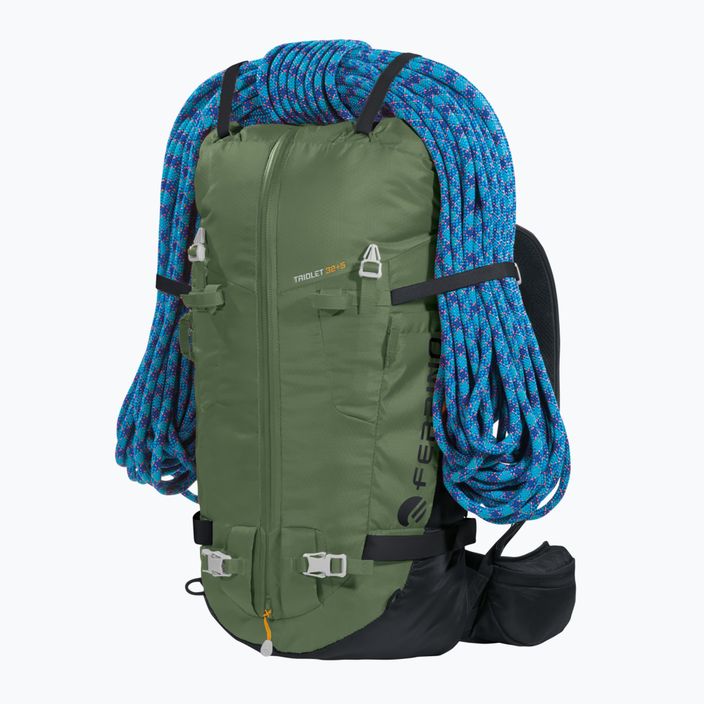 Ferrino climbing backpack Triolet 32+5 l green 11