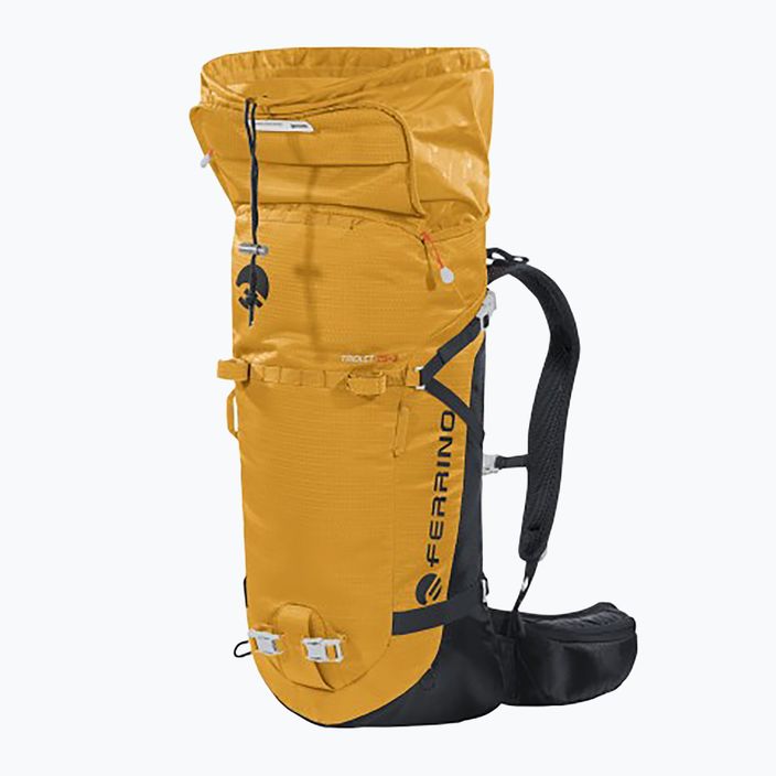 Ferrino climbing backpack Triolet 25+3 l yellow 3