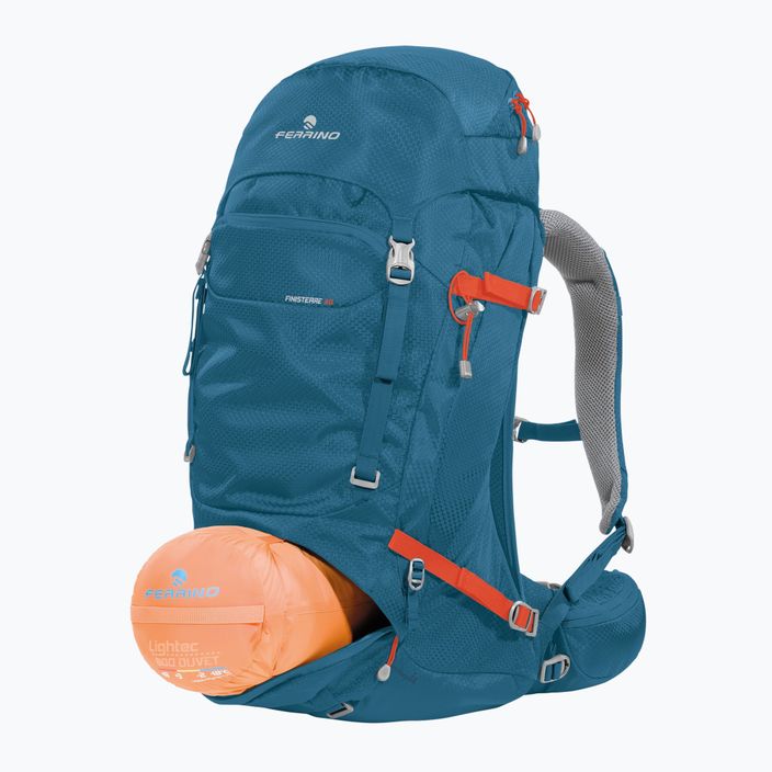 Ferrino Finisterre 48 l blue hiking backpack 4