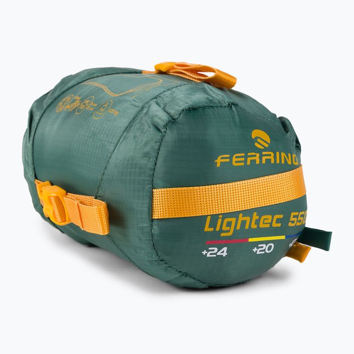 Ferrino Lightech 550 sleeping bag green 86153IVV 7