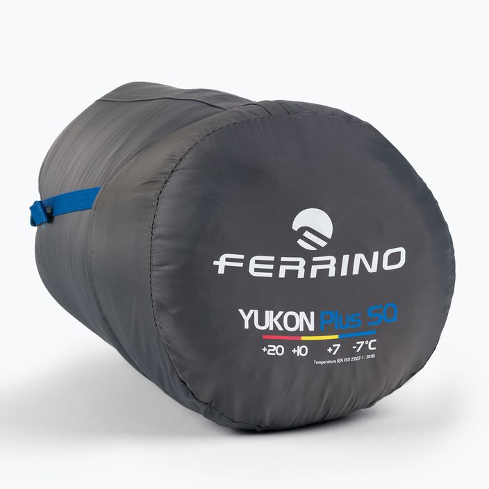 Ferrino Yukon Plus SQ Right sleeping bag blue 86358IBBD 8