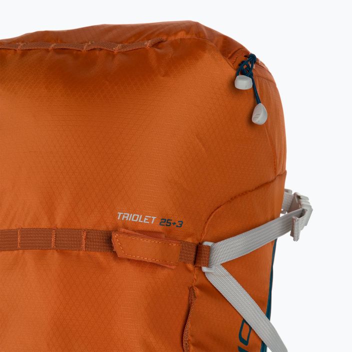 Ferrino mountaineering backpack Triolet 25 + 3 l orange 75656MAA 4