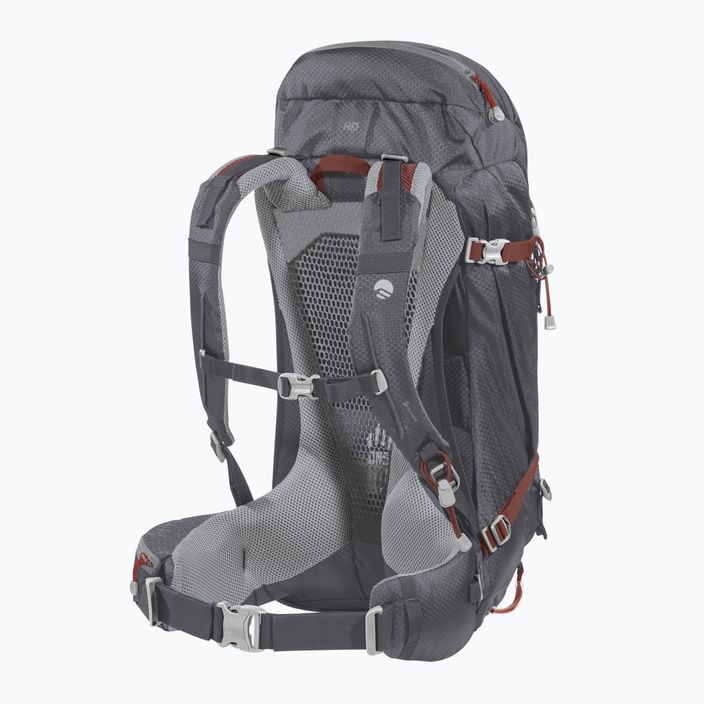Ferrino Finisterre 38 l hiking backpack dark grey 2
