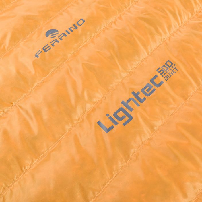 Ferrino Lightech 500 Duvet RDS Down sleeping bag yellow 4