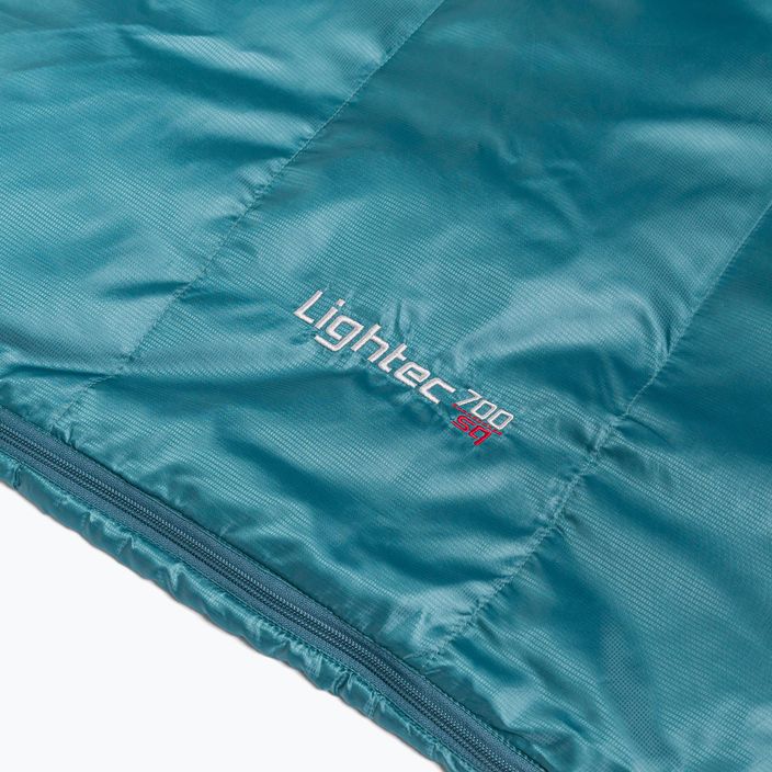 Ferrino Lightech 700 SQ Right new green sleeping bag 4