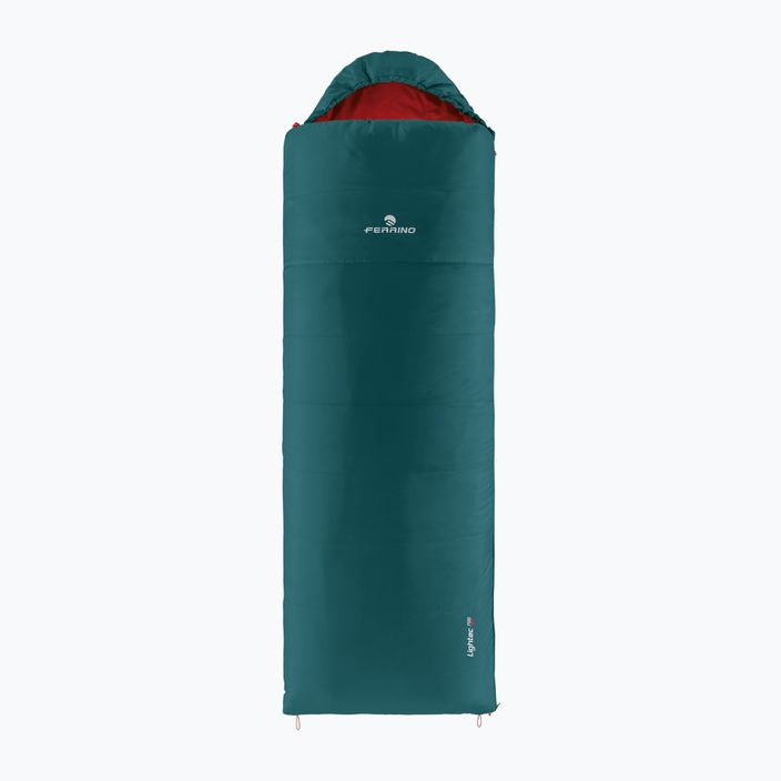 Ferrino Lightech 700 SQ Right new green sleeping bag 6