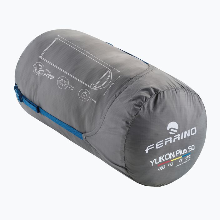 Ferrino Yukon Plus sleeping bag blue 2