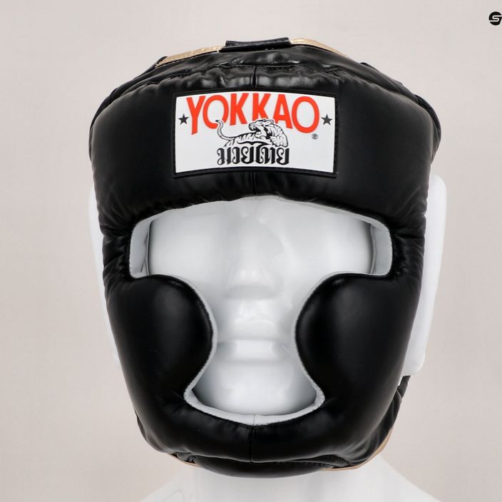 YOKKAO Training Headguard combat sports helmet black HYGL-1-1 11