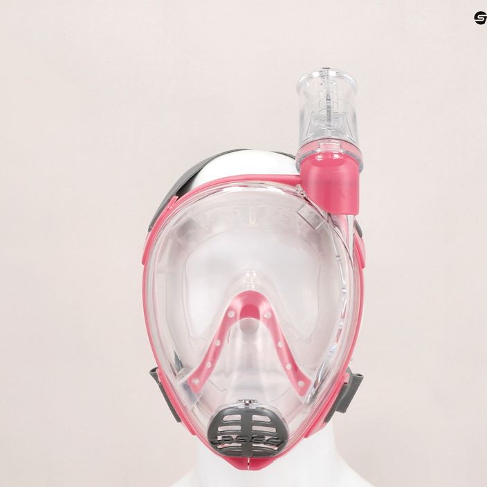 Cressi Baron children's full face mask for snorkelling pink XDT0360040 7