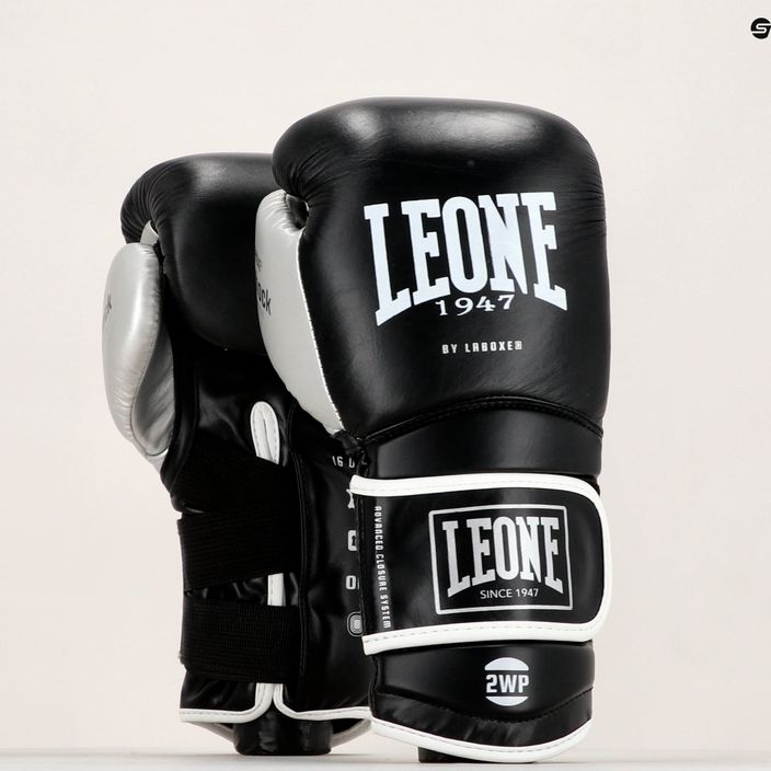 LEONE 1947 Il Tecnico N2 boxing gloves black GN211 7