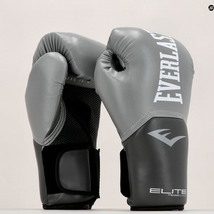 Everlast Pro Style Elite 2 grey boxing gloves EV2500 6