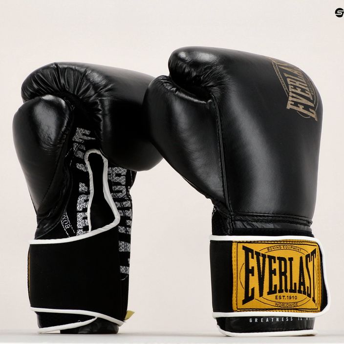 Everlast 1910 Classic boxing gloves black EV1910 7