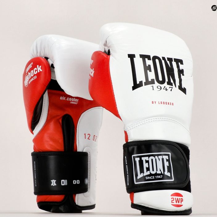 LEONE 1947 Il Tecnico N3 boxing gloves white GN113 10