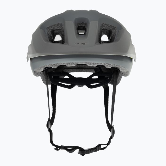 MET Echo grey matt bicycle helmet 2