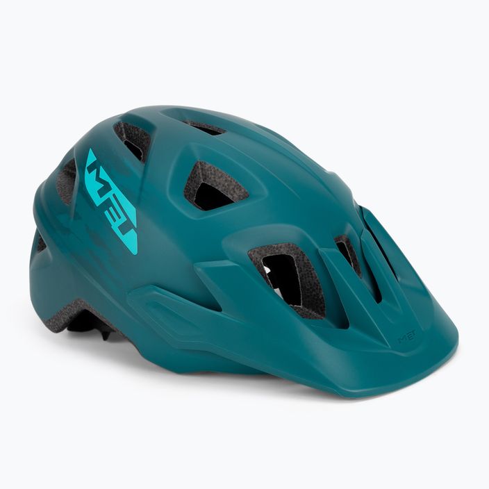 MET Echo blue bicycle helmet 3HM118CE00MBL2