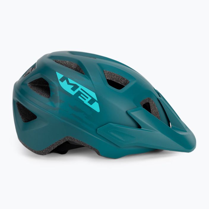 MET Echo blue bicycle helmet 3HM118CE00MBL2 3