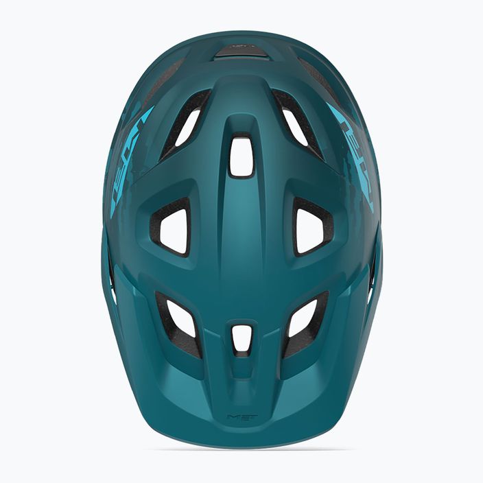 MET Echo blue bicycle helmet 3HM118CE00MBL2 8